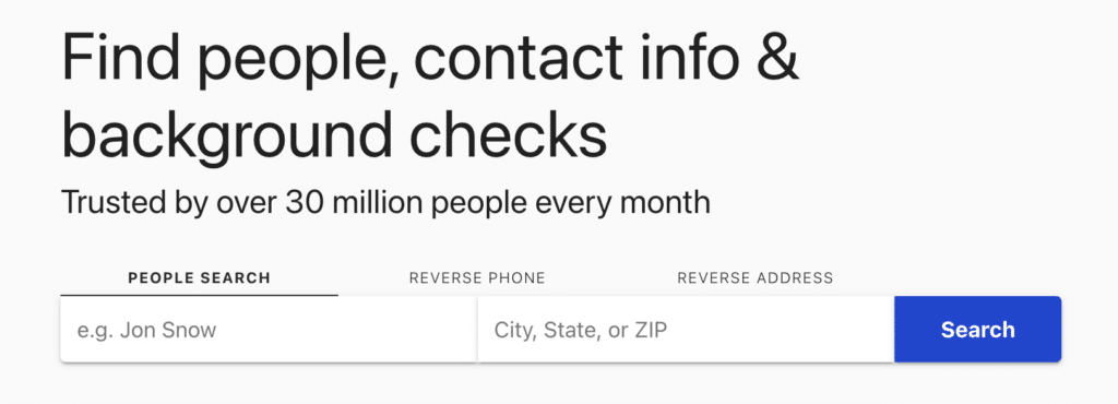 Whitepages