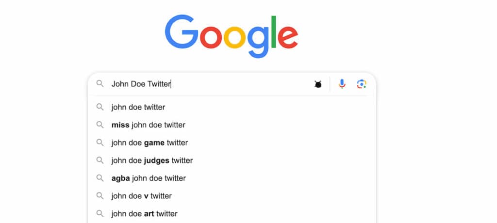 google search