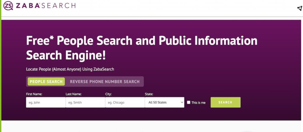 Zabasearch