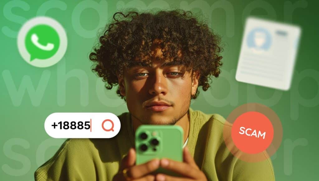 how to track a scammer on whatsapp