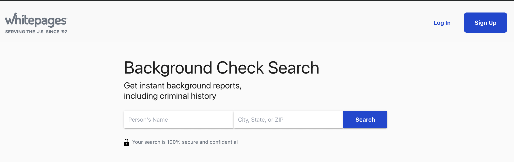 white pages background check