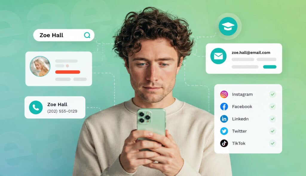 find all social media