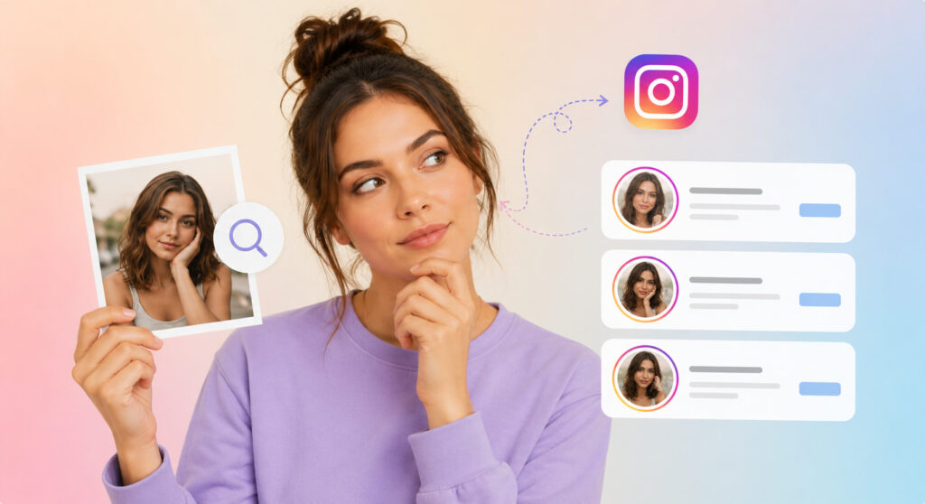find instagram account by photo