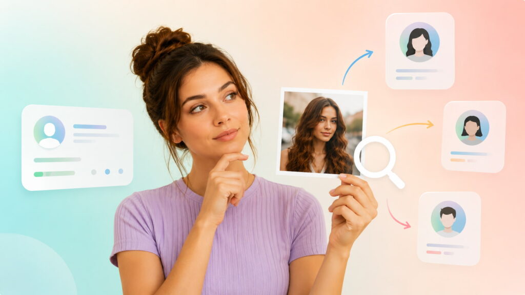 how to find social media accounts by photo