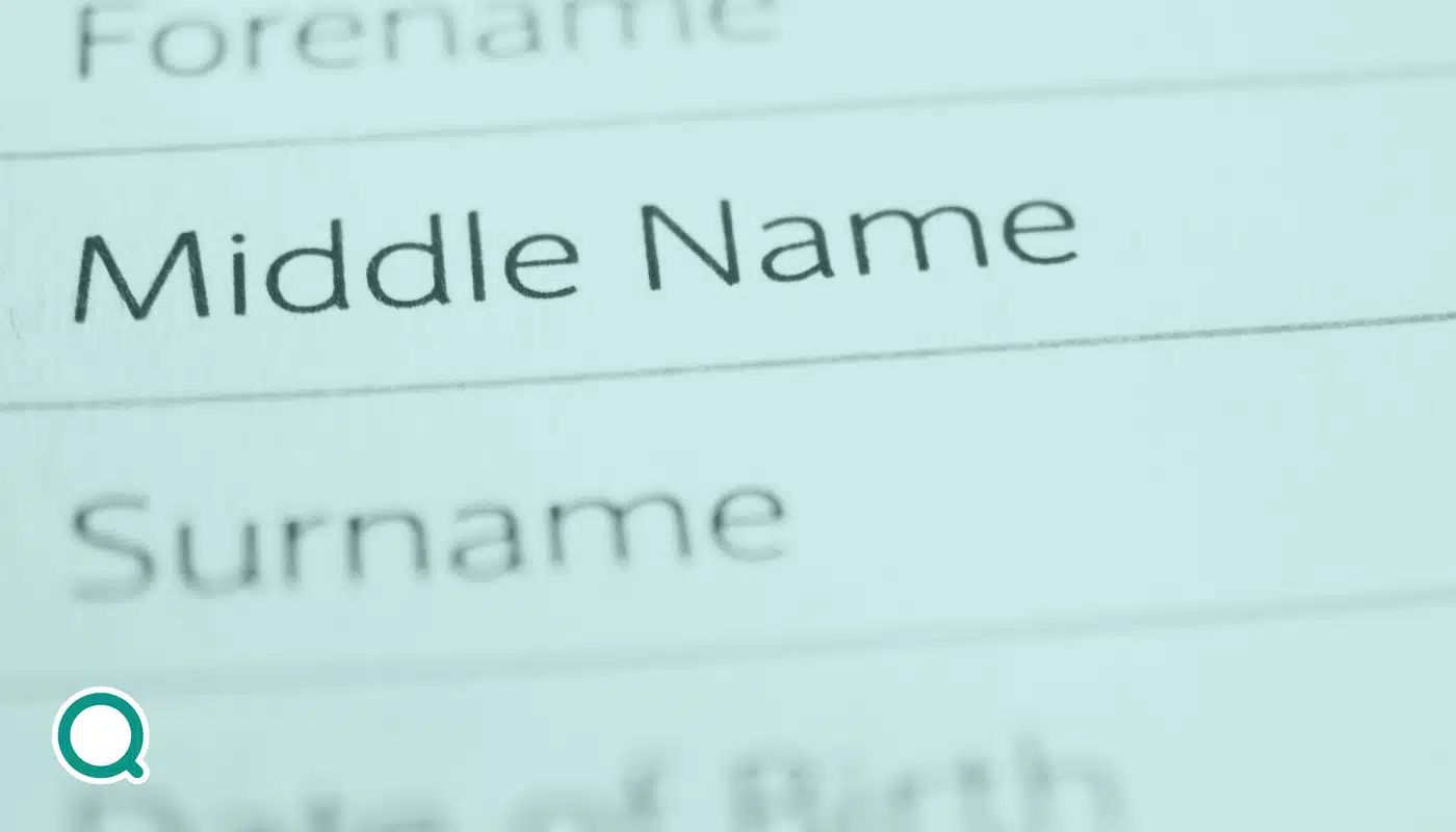 How to find out someone's middle name