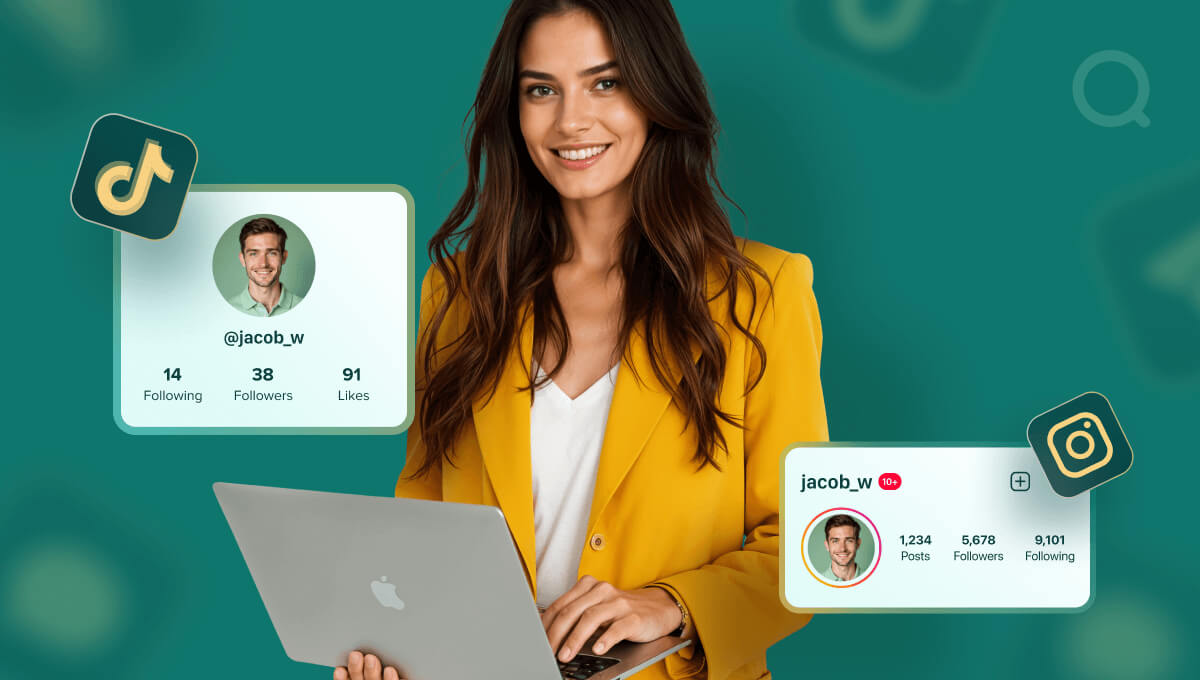 Find social media by phone number